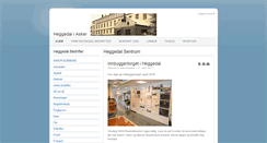 Desktop Screenshot of heggedalsentrum.info